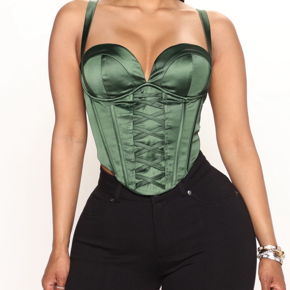 New Corset Emerald